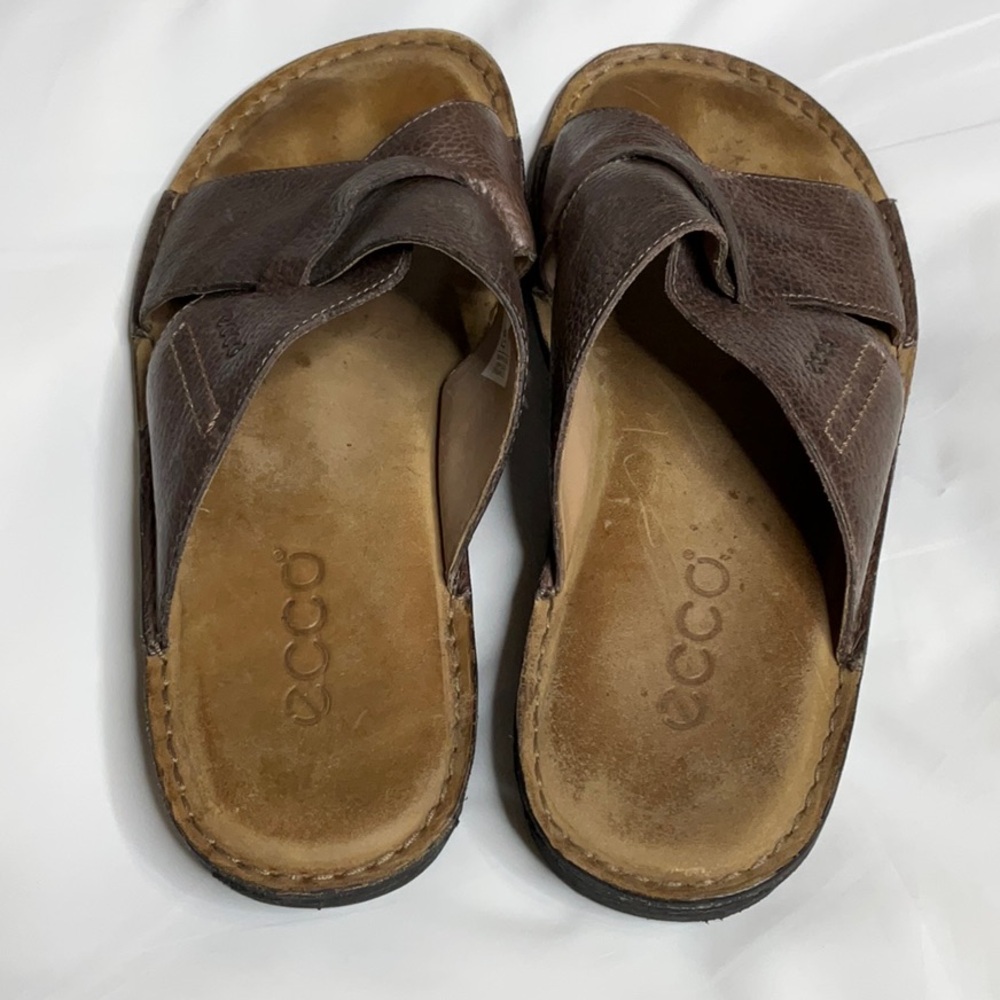 Ecco Men’s Open Toe Sandals Sz 9 / 9.5 View 4